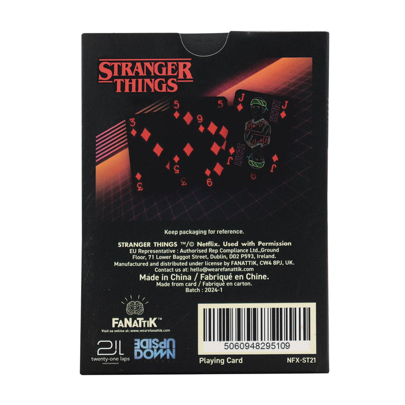 Official Stranger Things Playing Cards
