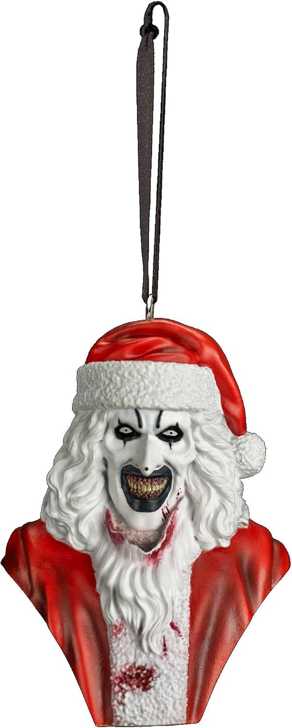 Terrifier 3 Santa Art the Clown Holiday Horrors Ornament