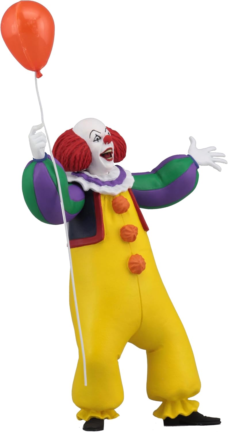 IT (1990) Pennywise Toony Terrors 6" Scale Action Figure front view