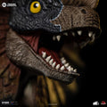 Jurassic Park Mini Co Dilophosaurus PVC Statue 12 cm, rear view