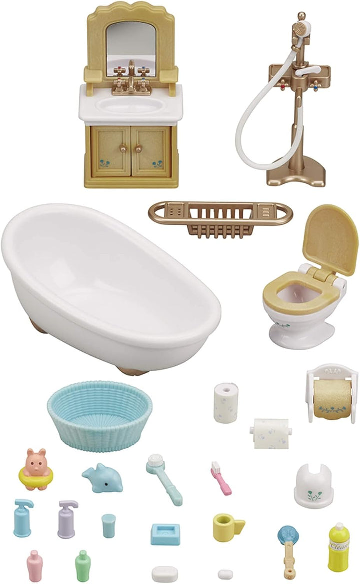 Sylvanian Families Country Bathroom Set