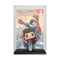 Funko Spider Man Marvel POP Comic Cover Vinyl Figure Amazing, side angle