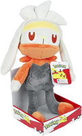 Pokemon Raboot Plush 30cm, close-up detail