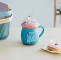 Peanuts Snoopy Donut 3D Mug with Lid 500 ml