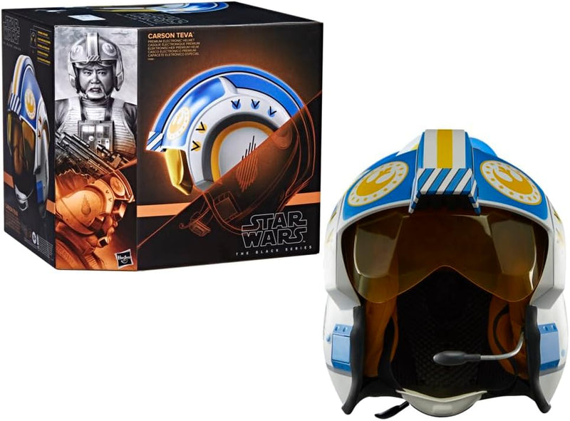 Star Wars The Black Series Carson Teva Pilot Electronic Helmet