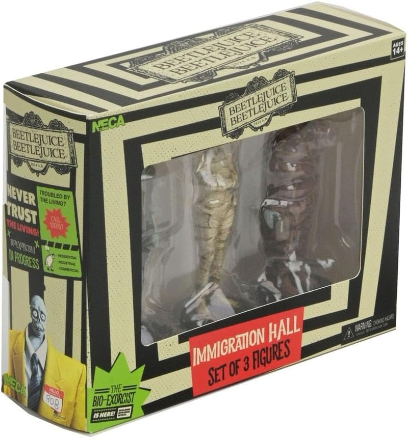 Beetlejuice Beetlejuice Immigration Hall Set 1 3" Figure Set (view 3)