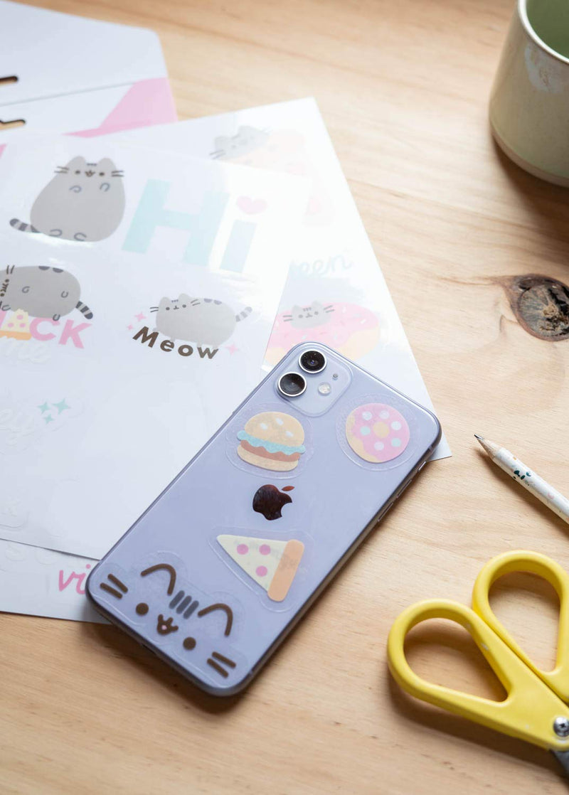 Pusheen Foodie Gadget Decals close up detail