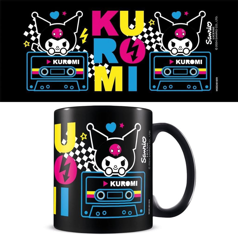 Kuromi Sanrio Punk Vibes Black Pod Mug