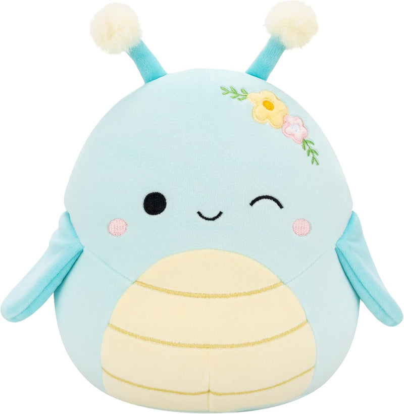 Squishmallows - 7.5'' Giles The Winking Blue Grasshopper Plush collectible from Jazwares
