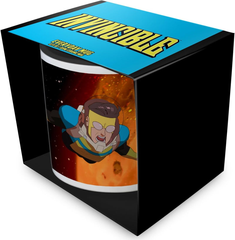 Invincible Space Coloured Inner Ceramic Mug 315ml