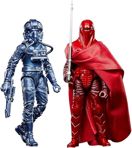Star Wars Episode VI Black Series Carbonized Action Figure 2-Pack Emperor's Royal Guard & TIE Fighter Pilot Exclusive 15 cm