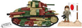Cobi 3115 World War II Type 95 Ha-Go Japanese Tank 380KL 380 pcs