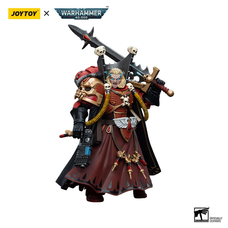 JoyToy Mephiston Warhammer 40K 1/18 Scale Action Figure, in display