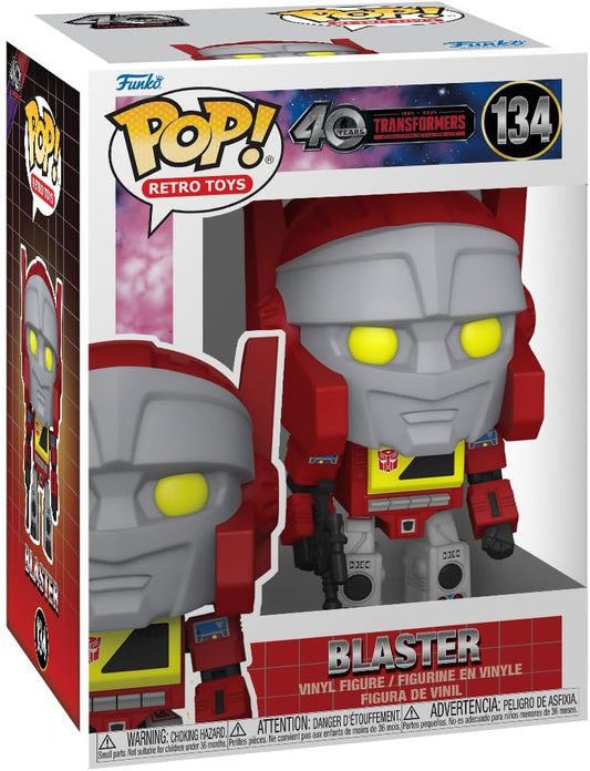 Blaster Transformers G1 Retro Toys Funko Pop! Vinyl Figure