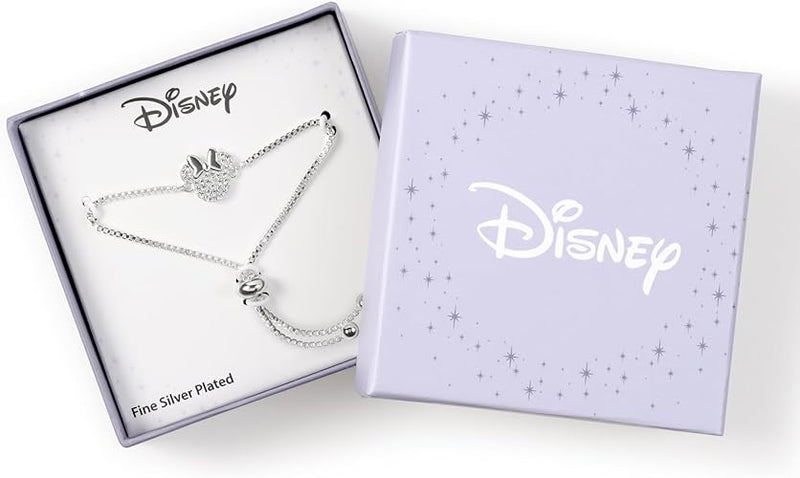 Disney Minnie Mouse Crystal Lariat Bracelet