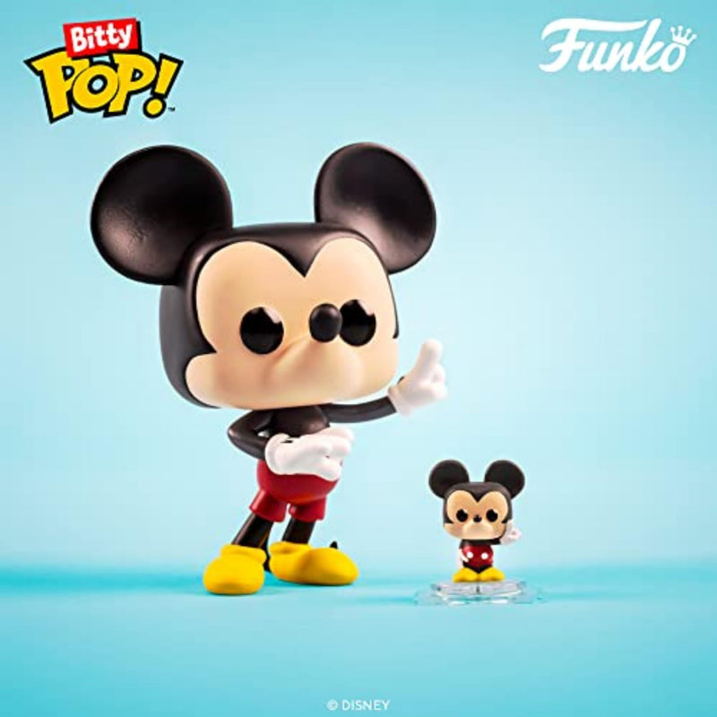 Disney Mickey & Friends Funko Bitty POP! 4 Pack, rear view