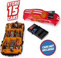 Hot Wheels 2 in 1 Race and Haul Storage Case Red