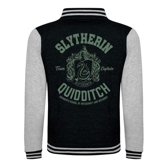 Harry Potter Slytherin Quidditch Varsity Jacket