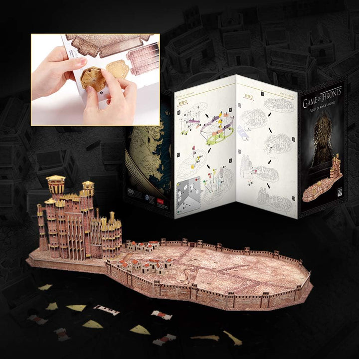 House of the Dragon  King's Landing 3D Puzzle