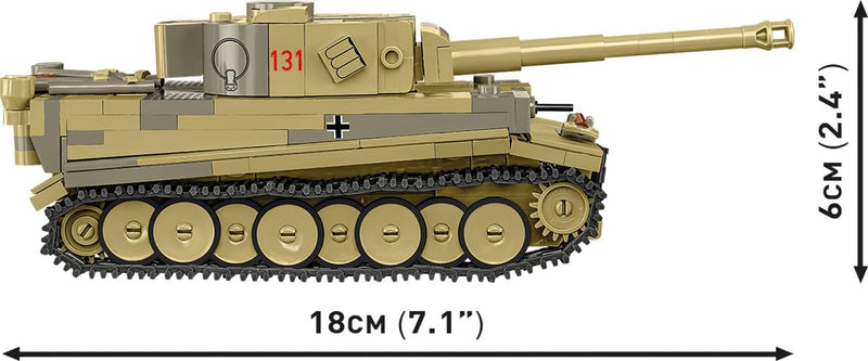 Cobi 2734 World War II Panzer VI Tiger 1 I NO 131