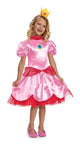 Princess Peach Fancy Dress (4-6)