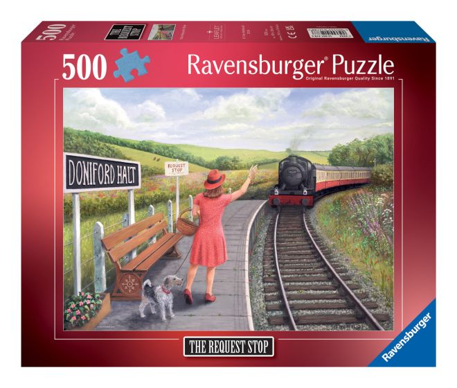The Request Stop 500 Piece Jigsaw Puzzle collectible from Abgee