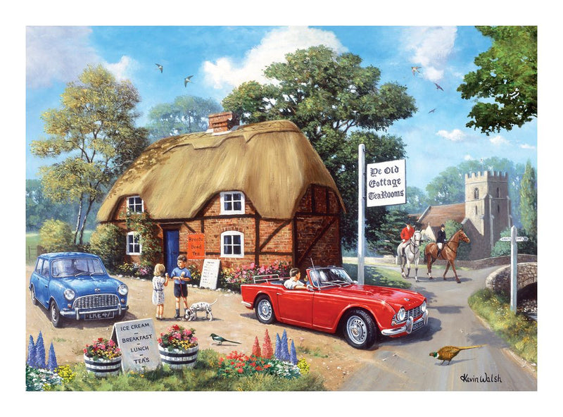 Nostalgia Collection: A Stop For Tea 1000 Piece Jigsaw Puzzle - Image