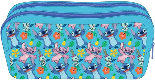 Stitch Lilo & Stitch Core Double Zip Pencil Case
