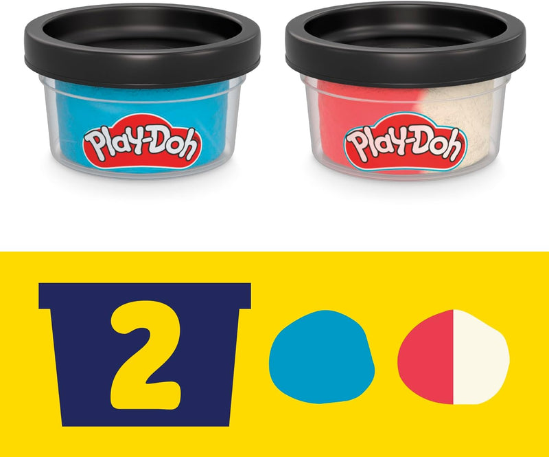 Play Doh Marvel Captain America Stamping Shield Action Figure Playset - Image 6