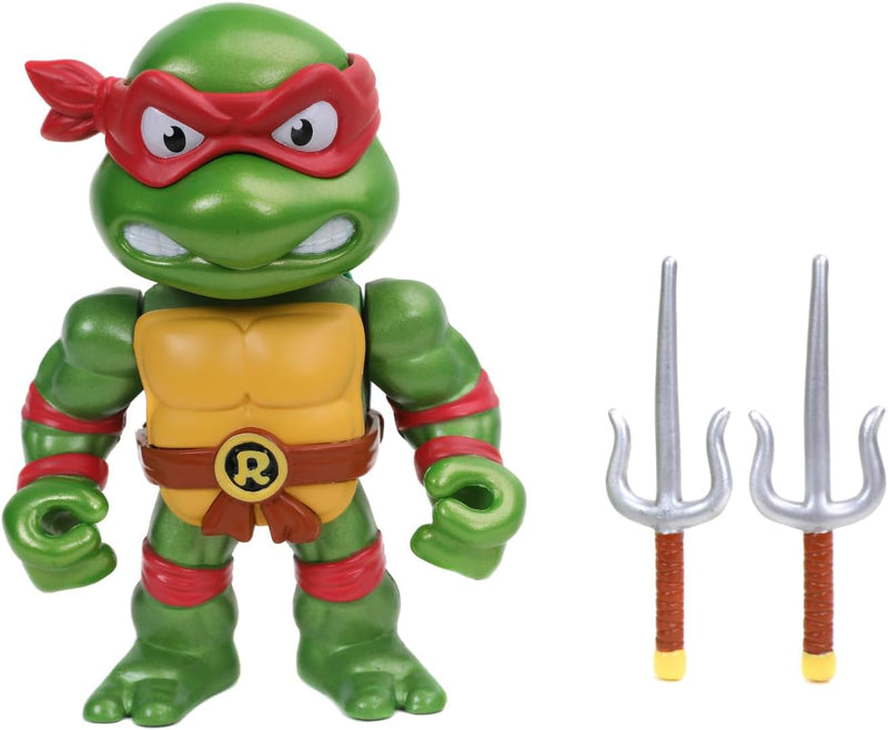 Jada Teenage Mutant Ninja Turtles Raphael 4" Die Cast Figure - Image 2