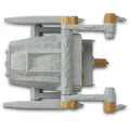 Starfleet Federation Tug Starship Model Die Cast Ship (Eaglemoss / Star Trek), size reference