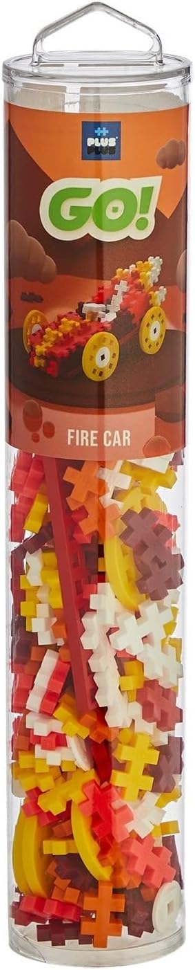Plus Plus: GO! Fire Color Cars Maker Tube (200pc) - Image 3