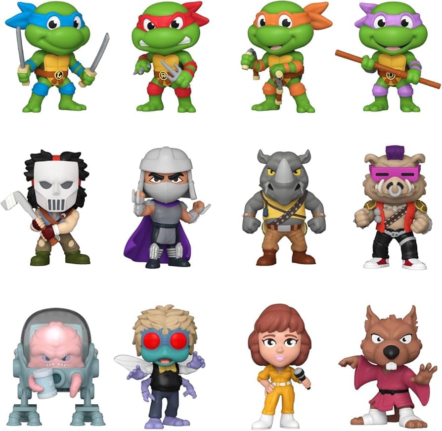 TMNT Mystery Minis Funko POP! Vinyl Figures 12 Pack