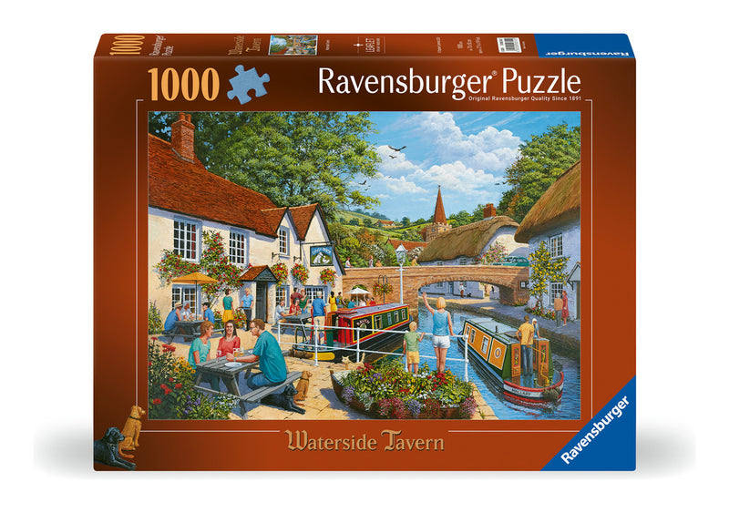 Waterside Tavern 1000 Piece Jigsaw Puzzle