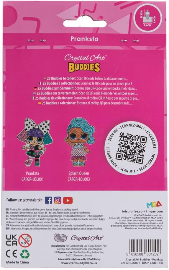 Pranksta L.O.L. Surprise Crystal Art Buddies Kit alternate view 8