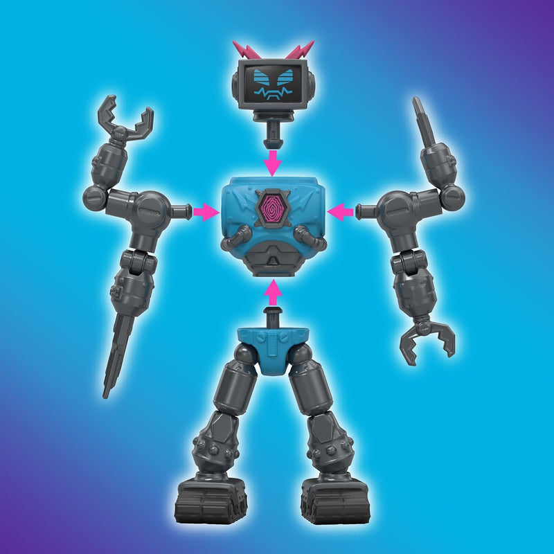 Mr Beast Lab Hybrids - 2 Mix & Match Hyper Fusion Figures