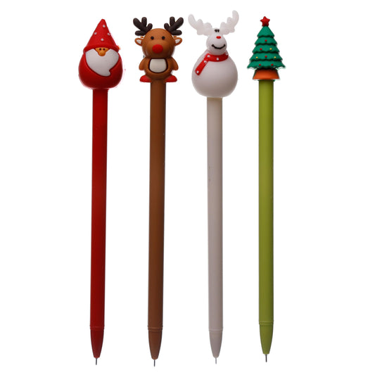 Christmas Topper Festive Novelty Pen