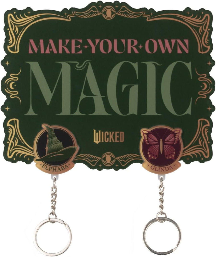 Grupo Erik Magnetic Key Holder for Wall with Keychains - Wicked Merchandise | Key Organiser with Magnetic Keyring, Home Decor, Hallway Decor | Wicked Gifts, New Home Gifts for Friends