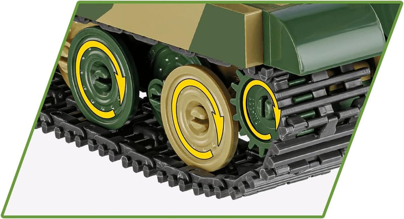 Cobi 2733 World War II Panzerjager Tiger AUSF.B 528 pcs