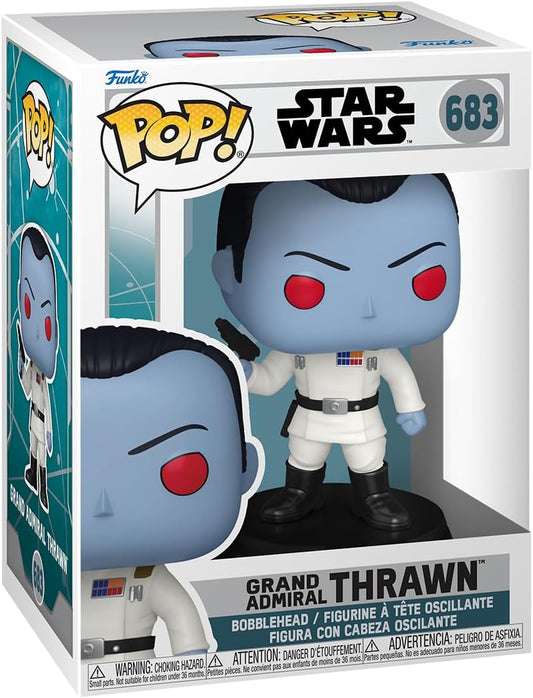 Grand Admiral Thrawn Star Wars Ahsoka Funko Pop! Vinyl Figure #683