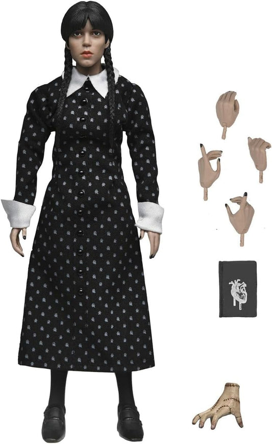 Wednesday (Classic Dress) 8" Clothed Action Figure (Addams Family Netflix)