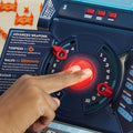 Hasbro Gaming Electronic Battleship Reloaded Board Game, side angle