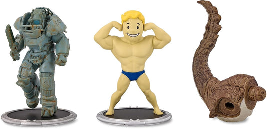 Raider and Vault Boy Strong Fallout 3-Inch Mini Figure Set