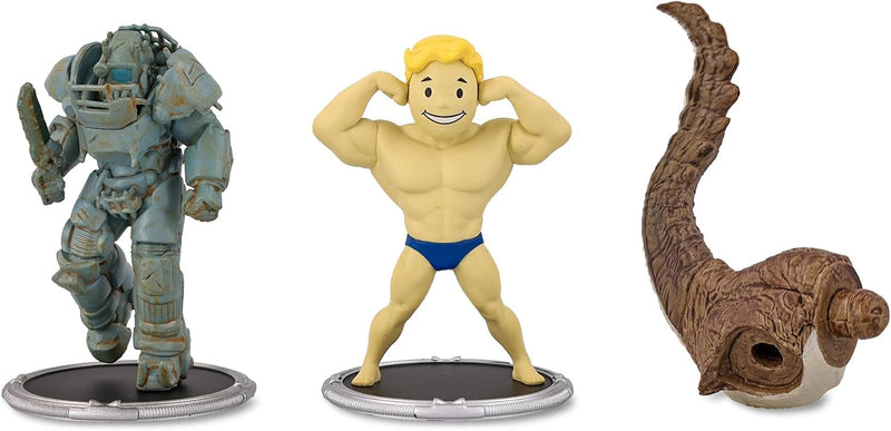 Raider and Vault Boy Strong Fallout 3-Inch Mini Figure Set