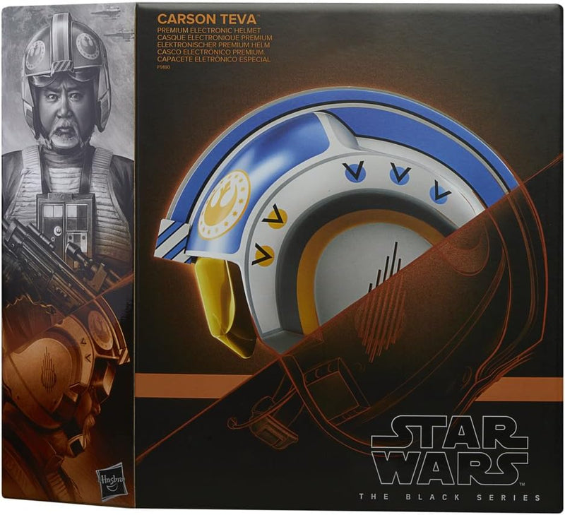 Star Wars The Black Series Carson Teva Pilot Electronic Helmet - Image 3