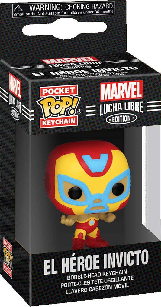 Luchadores Marvel's Iron Man Funko POP! Vinyl Figure Keychai