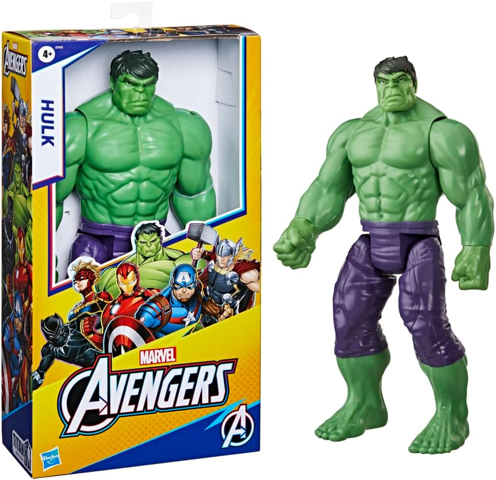 Marvel Avengers Titan Hero Series Deluxe Hulk 11.8" Scale Action Figure