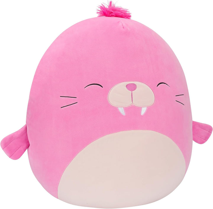 Squishmallows 20'' Pink Walrus Plush