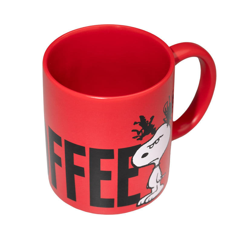 Snoopy but First, Coffee Mug close up detail