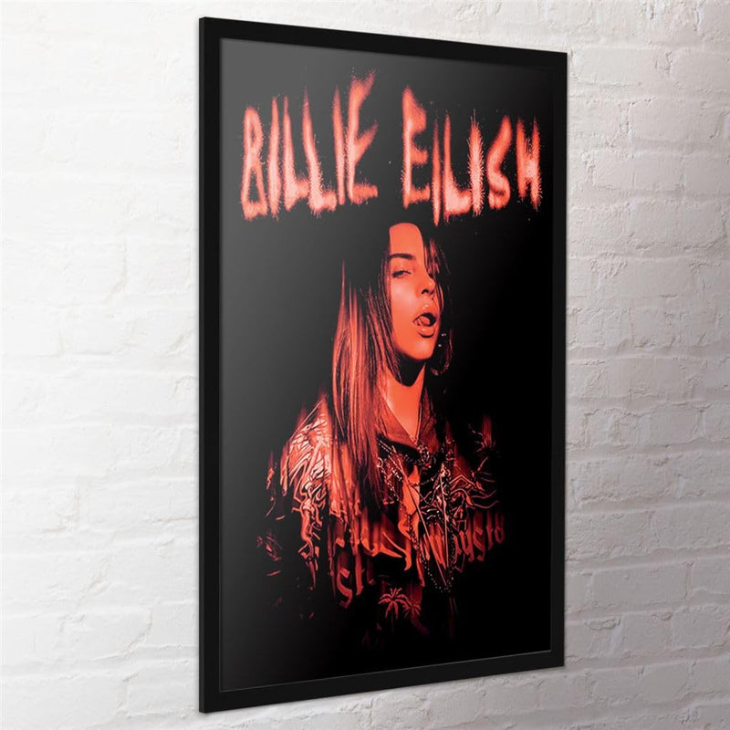 Billie Eilish Poster Sparks, side angle